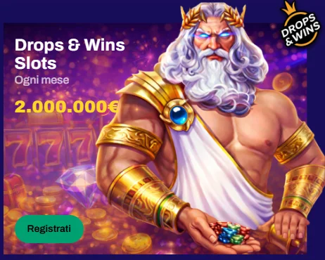 drops and wins slots pool 2000000 euro