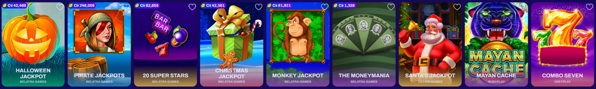 Jackpot progressivi disponibili su Candy Spinz